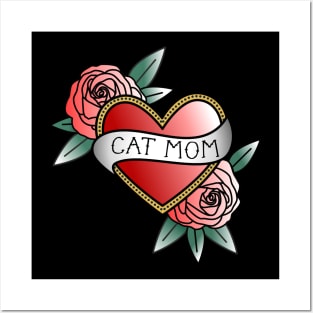 Mom of Cats Posters and Art